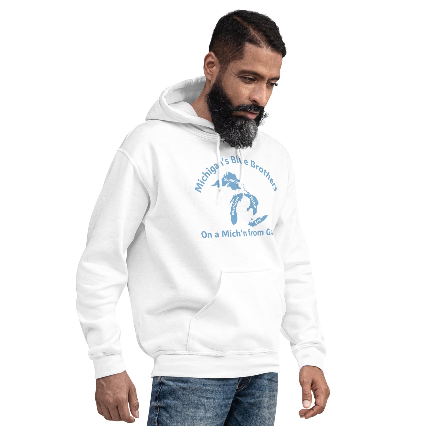 Michigan Blue Brothers Unisex Hoodie
