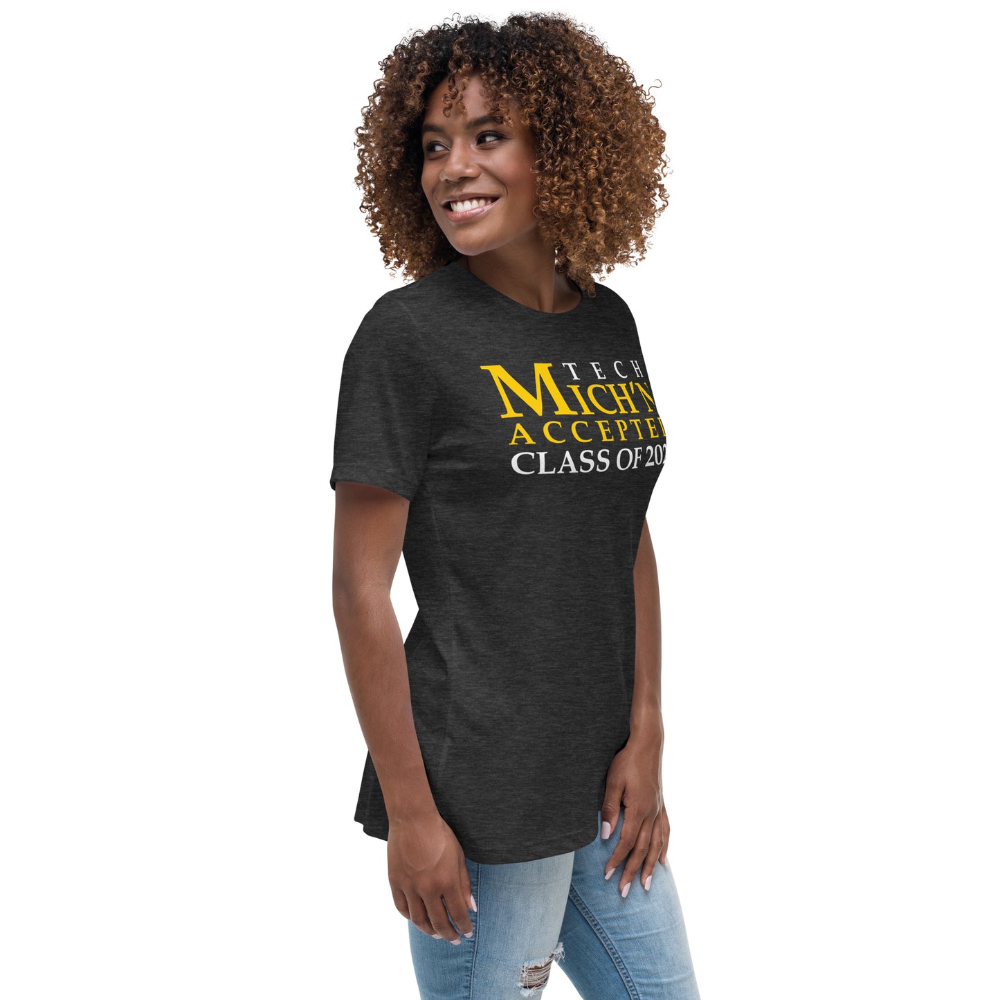 Tech Accepted Grad 2028 Women's Black T-Shirt