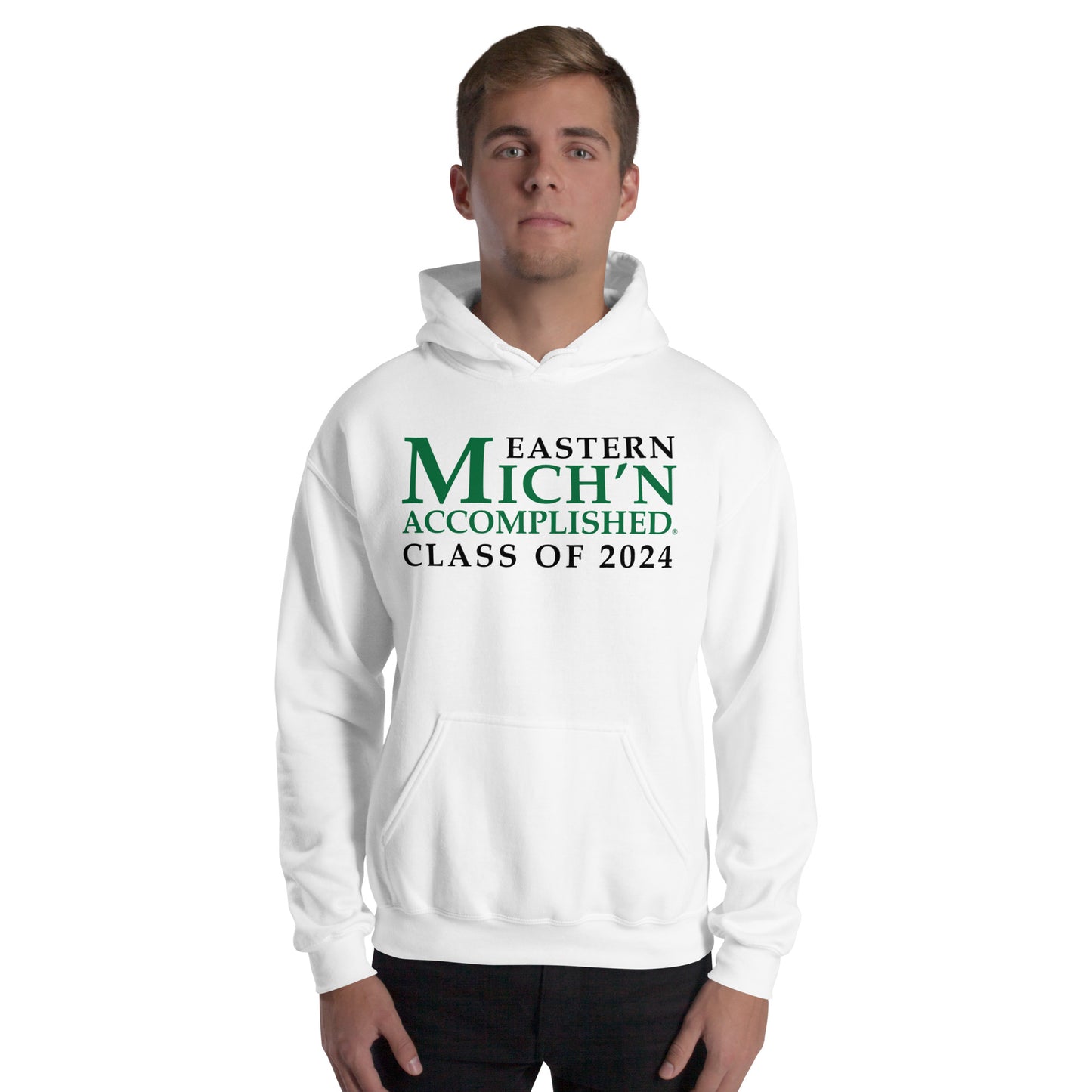 Eastern Accomplished Grad 2024 Unisex White Hoodie