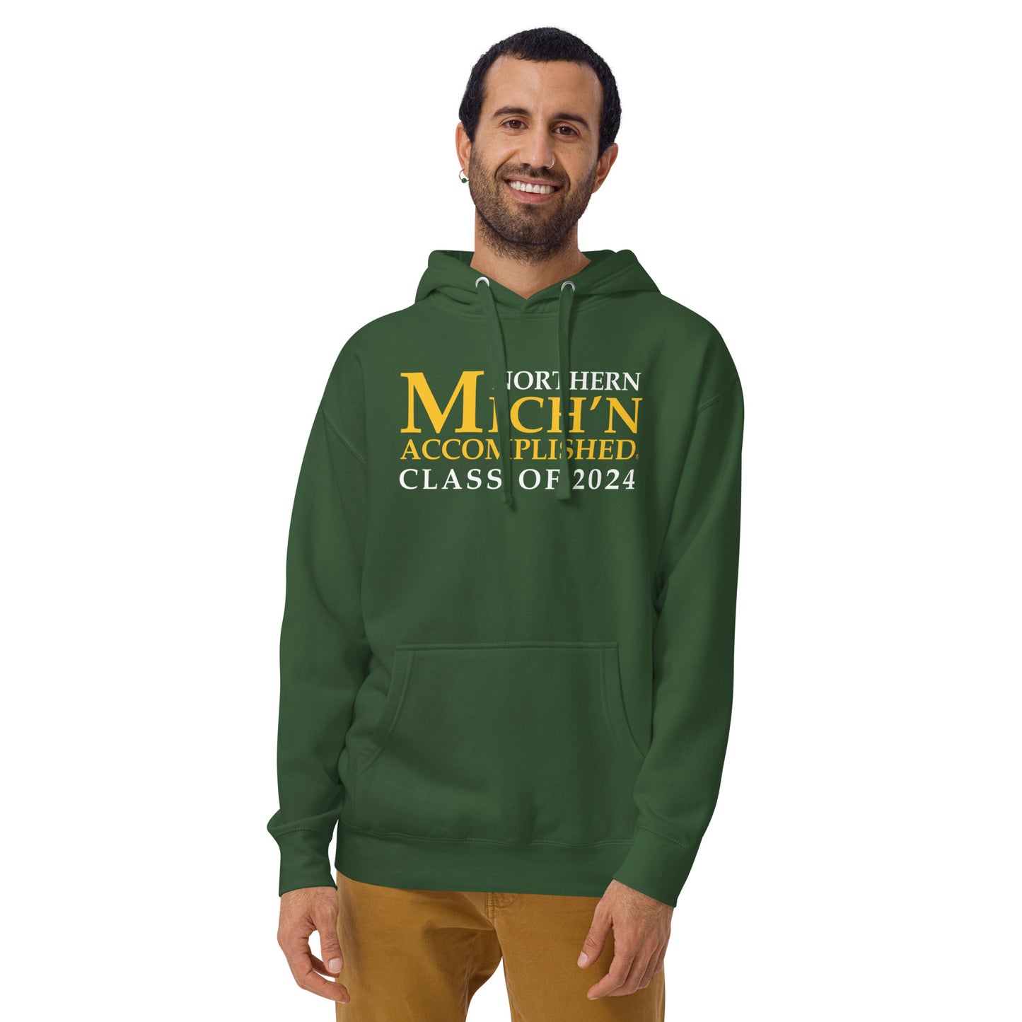 Northern Accomplished Grad 2024 Unisex Green Unisex Hoodie