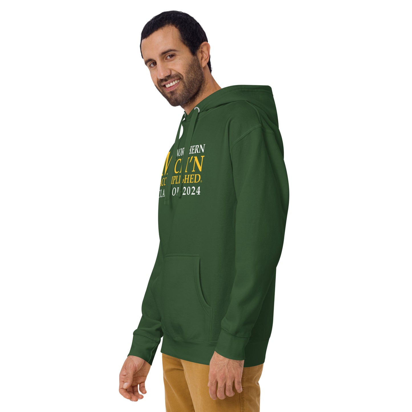 Northern Accomplished Grad 2024 Unisex Green Unisex Hoodie