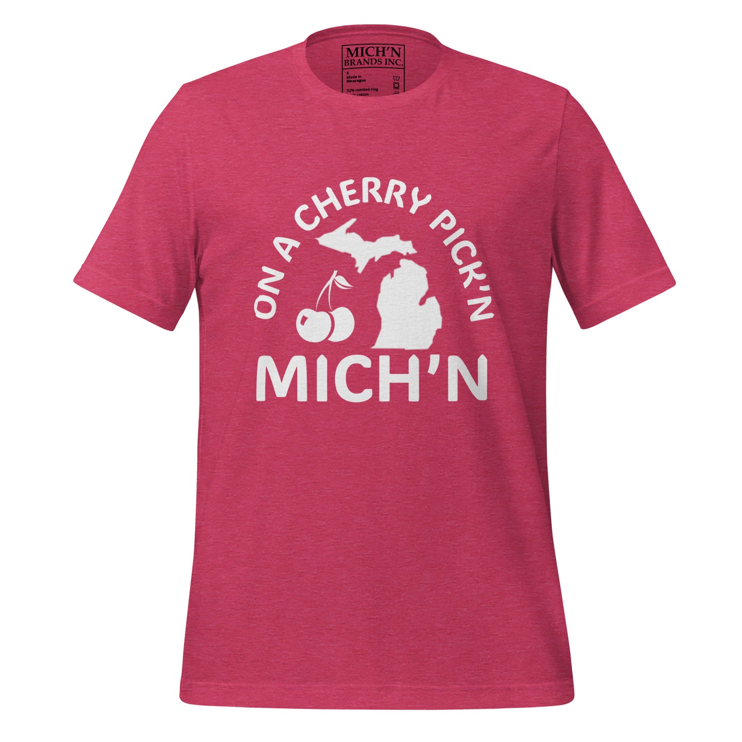 Cherry Pick'n Mich'n Unisex T-Shirt