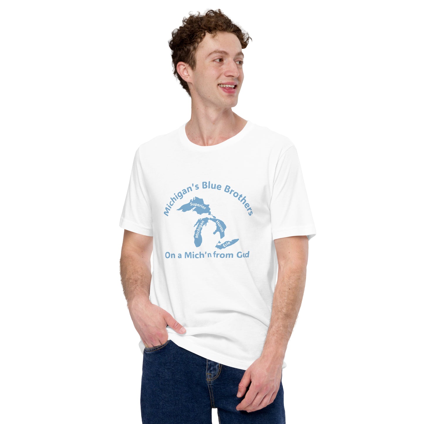 Michigan Blue Brothers Unisex T-Shirt