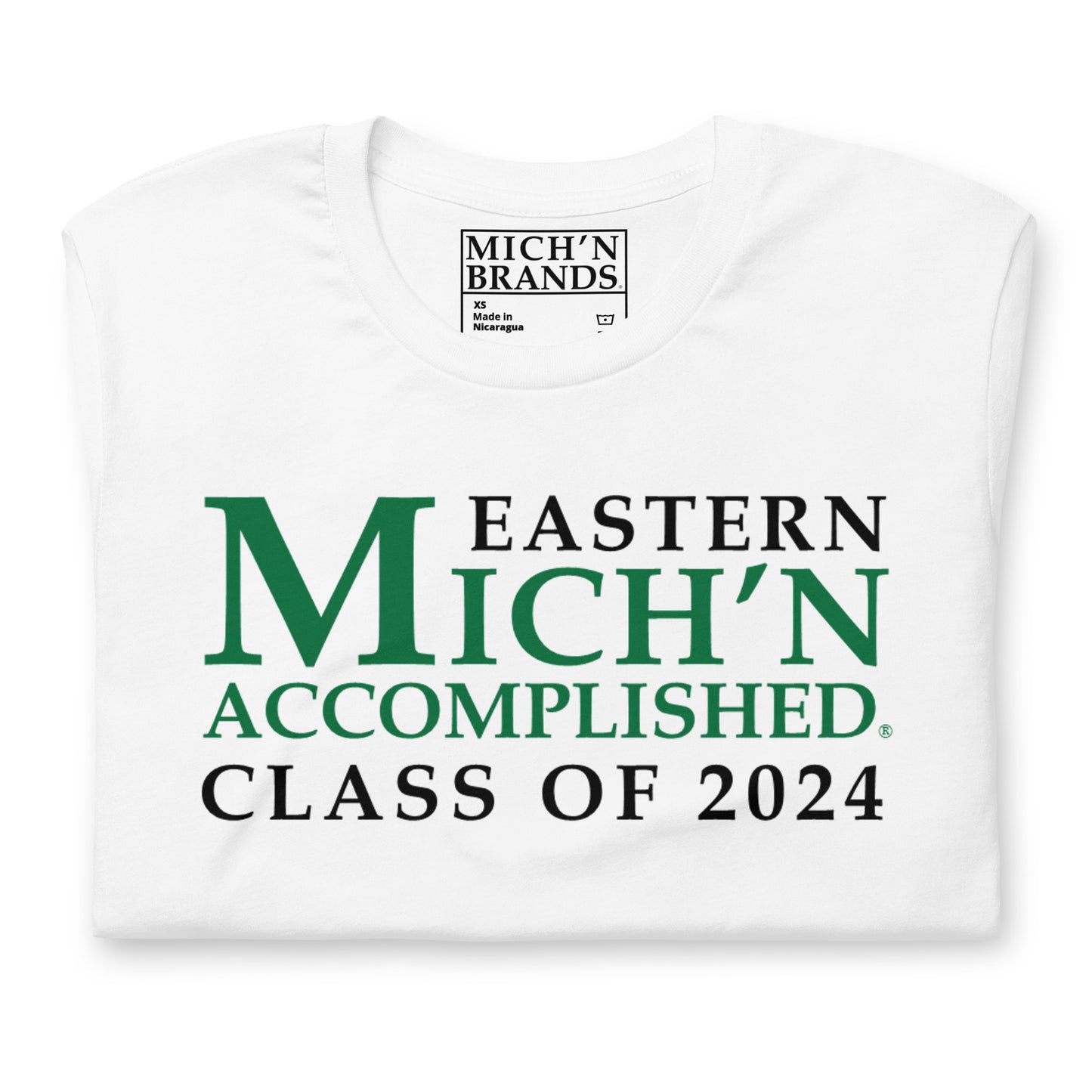 Eastern Accomplished Grad 2024 Unisex White T-Shirt