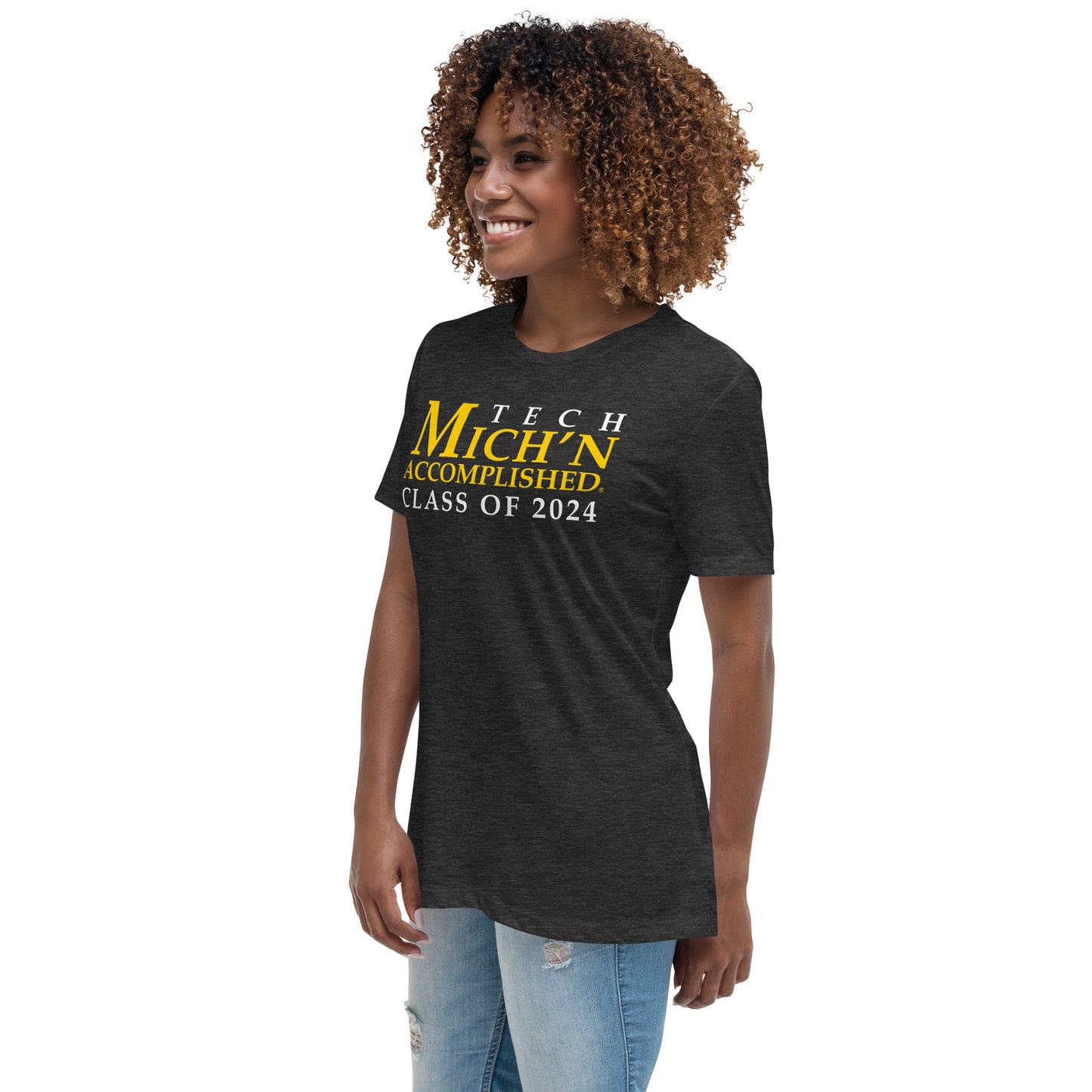 Tech Accomplished Grad 2024 Women's Black T-Shirt