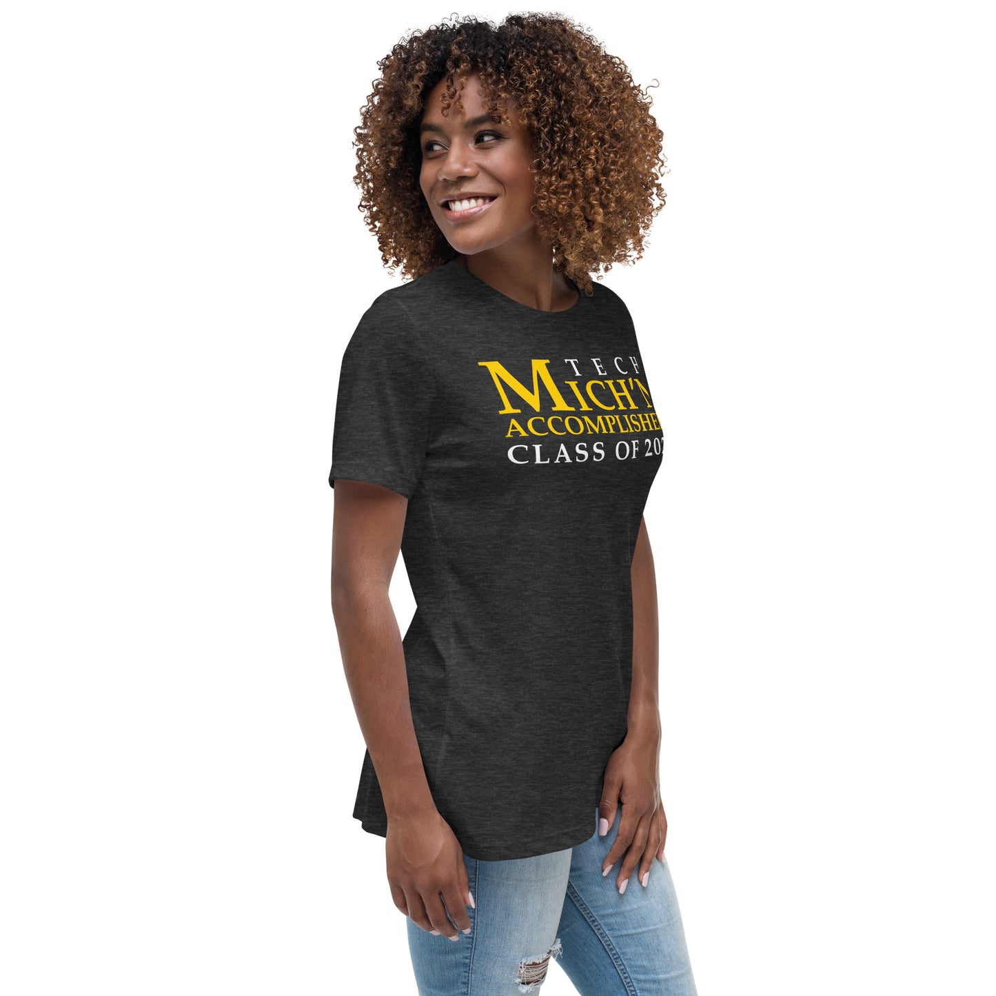 Tech Accomplished Grad 2024 Women's Black T-Shirt