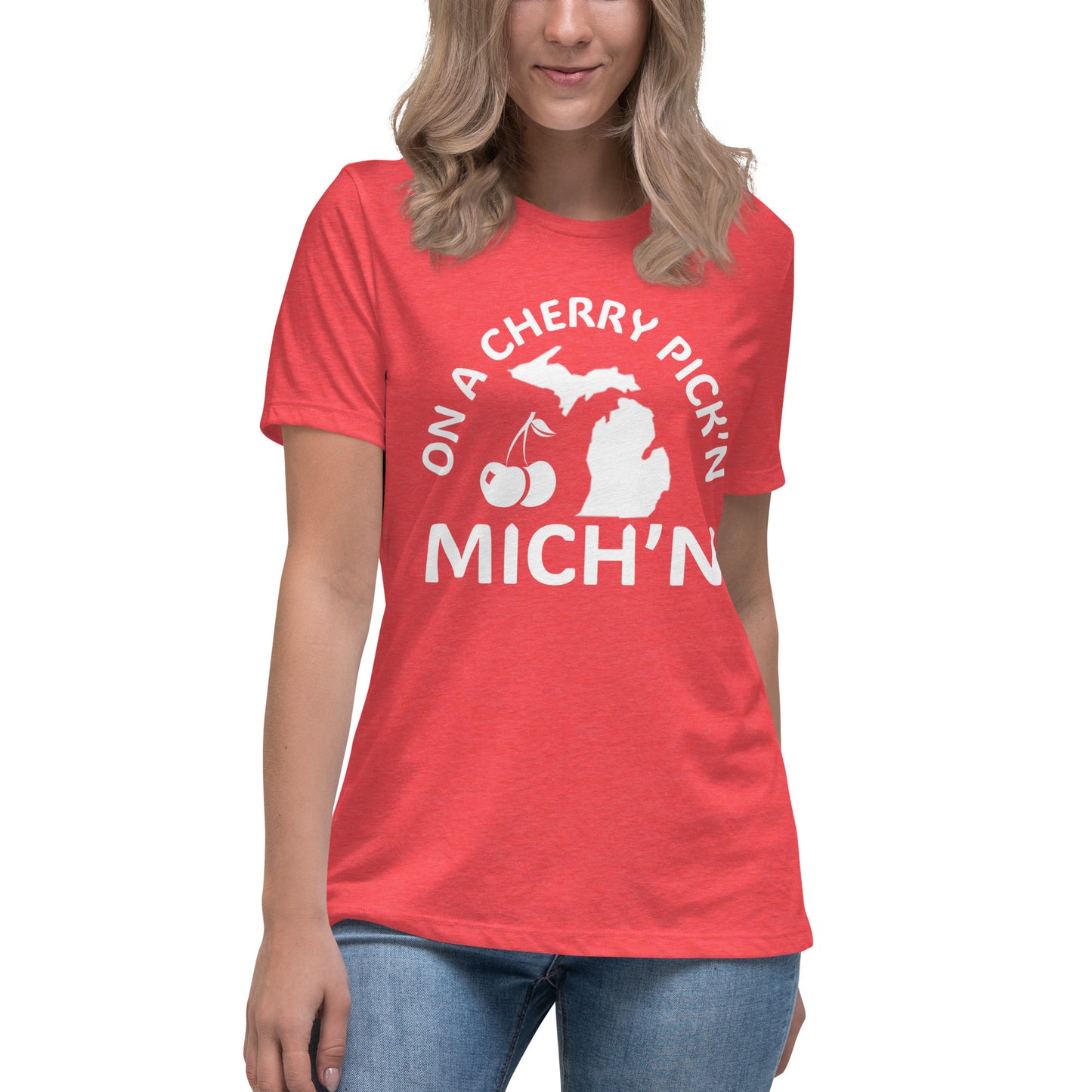 Cherry Pick'n Mich'n Women's T-Shirt