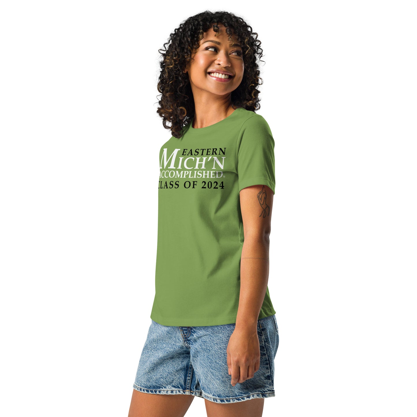 Eastern Accomplished Grad 2024 Women's Green T-Shirt