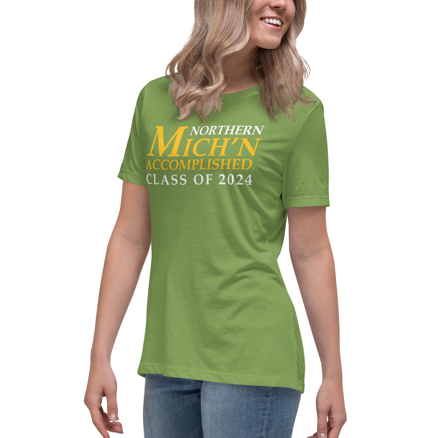 Northern Accomplished Grad 2024 Women's Green T-Shirt