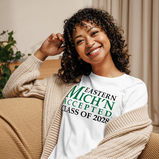 Eastern Accepted Grad 2028 Women's White T-Shirt