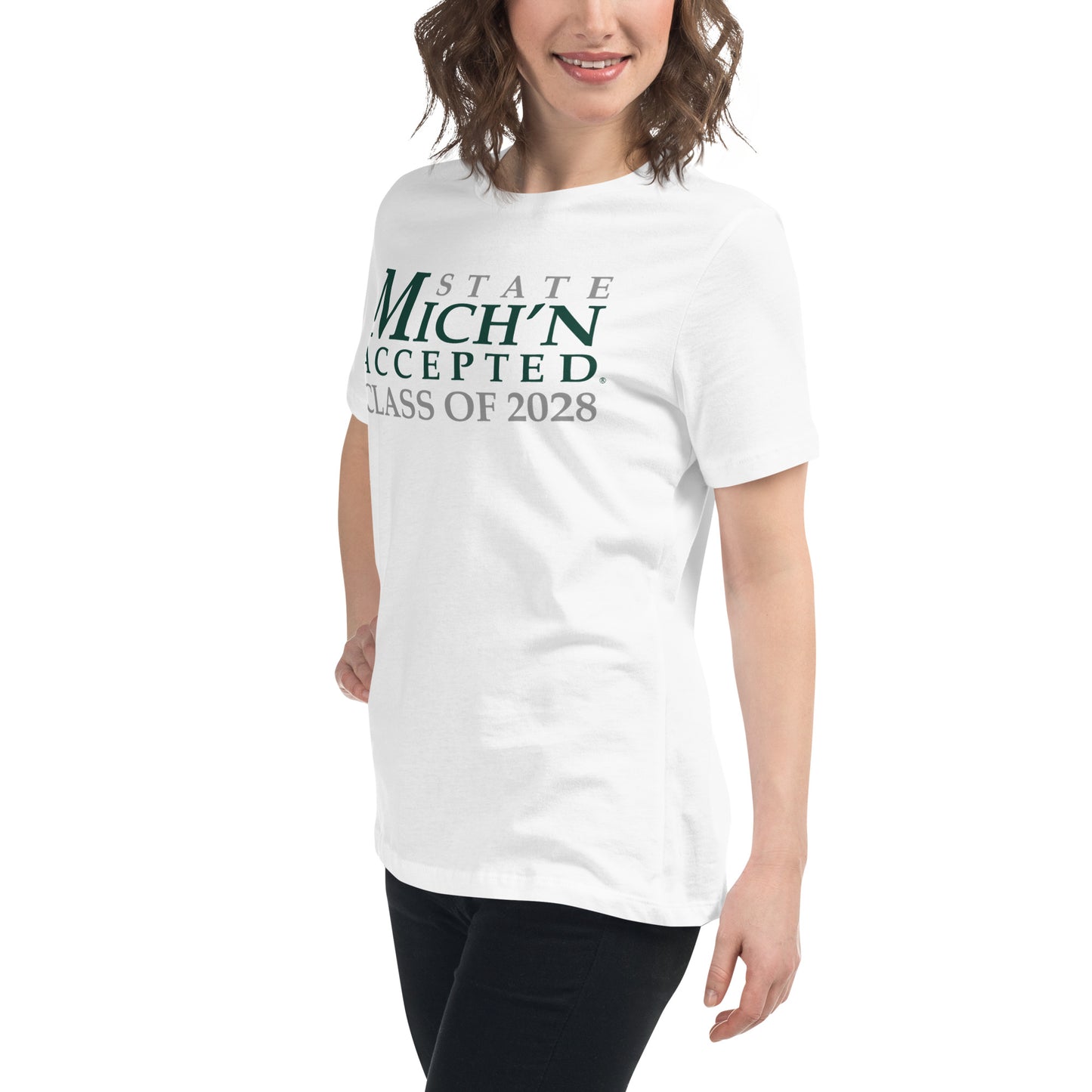 State Accepted Grad 2028 Women's White T-Shirt